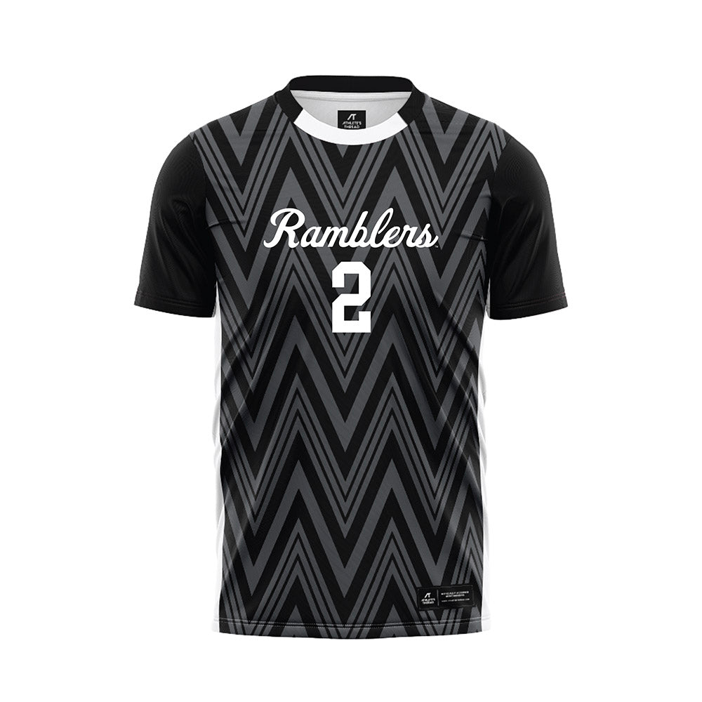 Loyola - NCAA Women's Soccer : Sophie Ackerman - 2025 Black Soccer Jersey-0
