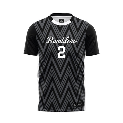 Loyola - NCAA Women's Soccer : Sophie Ackerman - 2025 Black Soccer Jersey-0