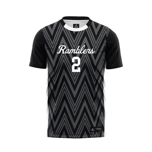 Loyola - NCAA Women's Soccer : Sophie Ackerman - 2025 Black Soccer Jersey-0