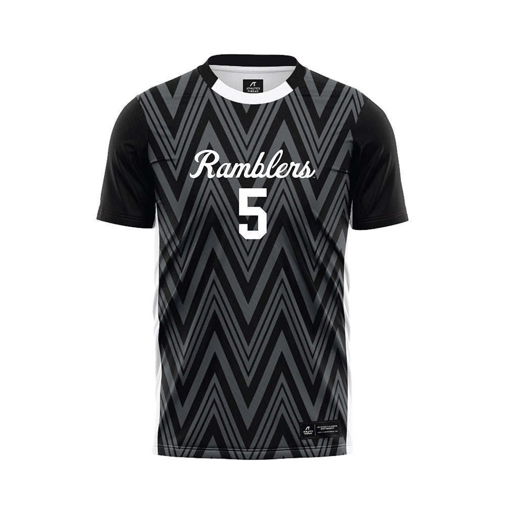 Loyola - NCAA Women's Soccer : Ella Skelton - 2025 Black Soccer Jersey-0