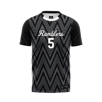 Loyola - NCAA Women's Soccer : Ella Skelton - 2025 Black Soccer Jersey-0