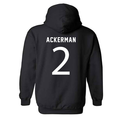 Loyola - NCAA Women's Soccer : Sophie Ackerman - Replica Shersey Hooded Sweatshirt-1