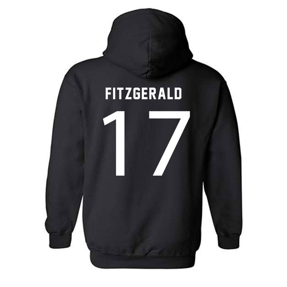 Loyola - NCAA Women's Soccer : Annie Fitzgerald - Replica Shersey Hooded Sweatshirt-1