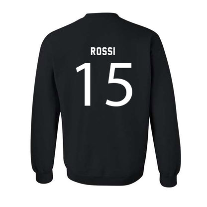 Loyola - NCAA Women's Soccer : Emily Rossi - Replica Shersey Crewneck Sweatshirt-1