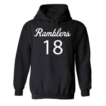 Loyola - NCAA Women's Soccer : Jadyn Harris - Replica Shersey Hooded Sweatshirt-0