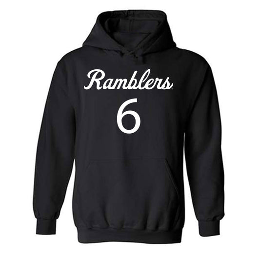 Loyola - NCAA Women's Soccer : Mary Fornelli - Replica Shersey Hooded Sweatshirt-0