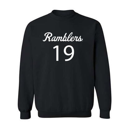 Loyola - NCAA Women's Soccer : Ava Fleming - Replica Shersey Crewneck Sweatshirt-0