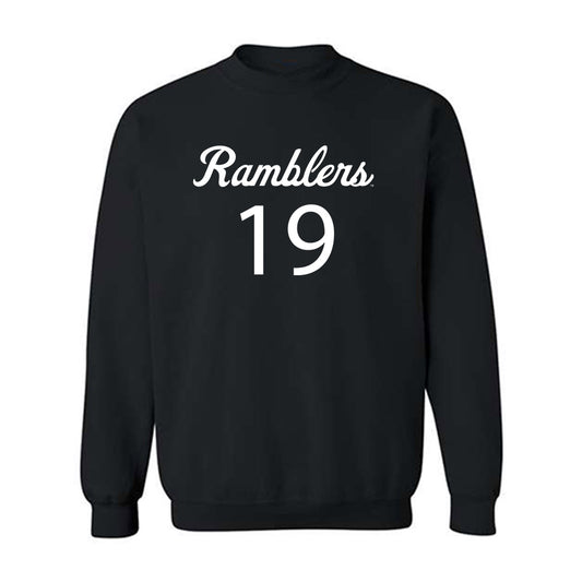Loyola - NCAA Women's Soccer : Ava Fleming - Replica Shersey Crewneck Sweatshirt-0