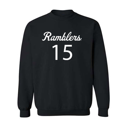 Loyola - NCAA Women's Soccer : Emily Rossi - Replica Shersey Crewneck Sweatshirt-0