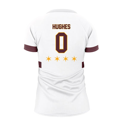 Loyola - NCAA Women's Volleyball : Camryn Hughes - 2025 White Volleyball Jersey-1