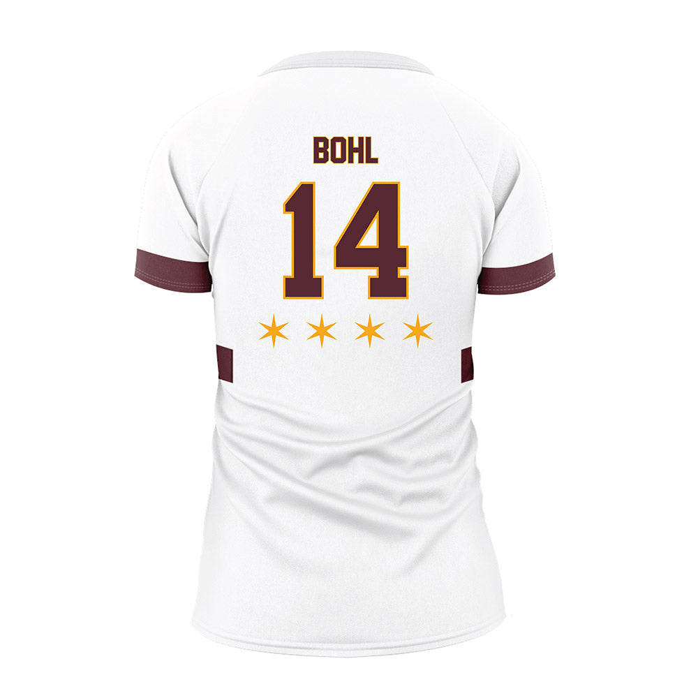 Loyola - NCAA Women's Volleyball : Mallory Bohl - 2025 White Volleyball Jersey-1