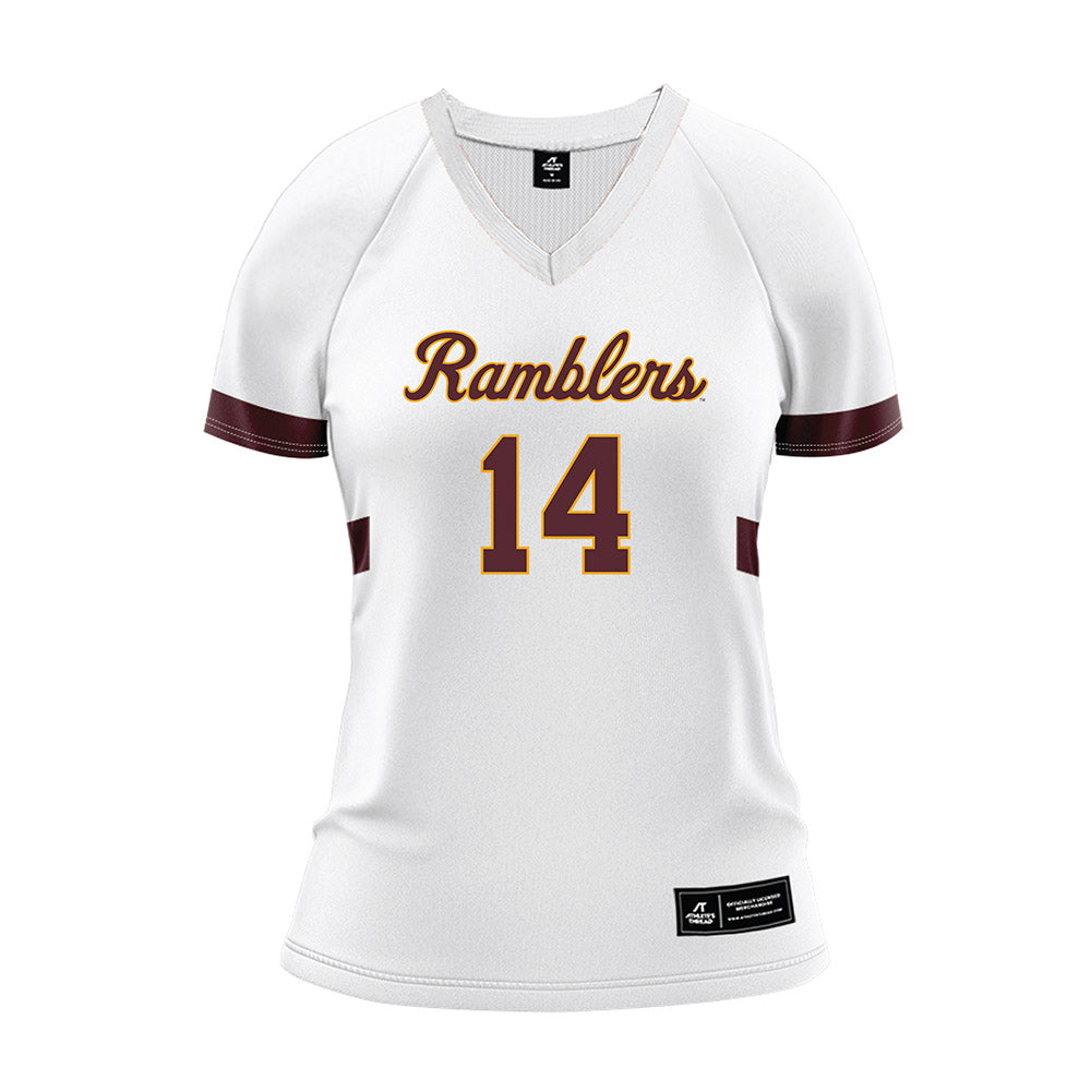 Loyola - NCAA Women's Volleyball : Mallory Bohl - 2025 White Volleyball Jersey-0
