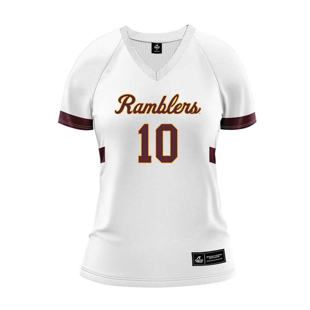 Loyola - NCAA Women's Volleyball : Tenley Davis - 2025 White Volleyball Jersey-0