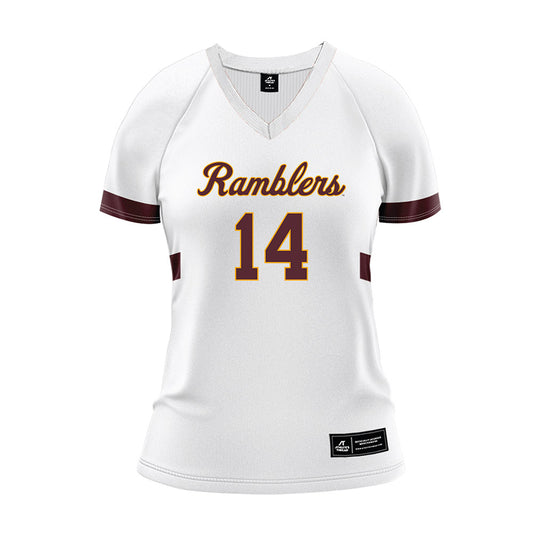 Loyola - NCAA Women's Volleyball : Mallory Bohl - 2025 White Volleyball Jersey-0