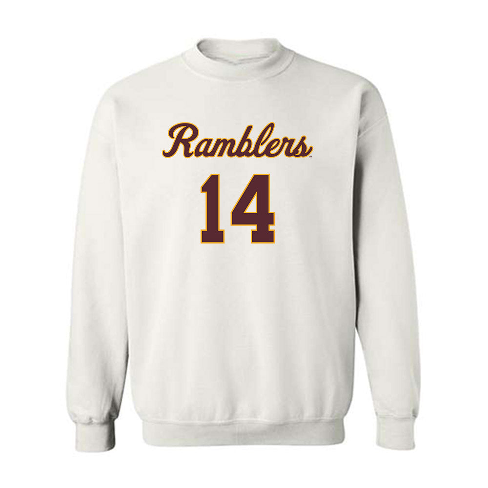 Loyola - NCAA Women's Volleyball : Mallory Bohl - 2025 Replica Shersey Crewneck Sweatshirt-0