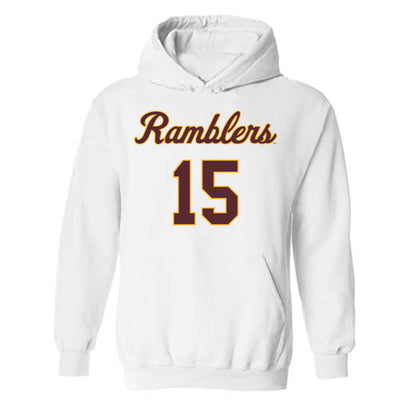 Loyola - NCAA Women's Volleyball : Avary DeBlieck - 2025 Replica Shersey Hooded Sweatshirt-0