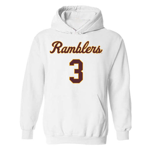 Loyola - NCAA Women's Volleyball : Camryn Hughes - 2025 Replica Shersey Hooded Sweatshirt-0