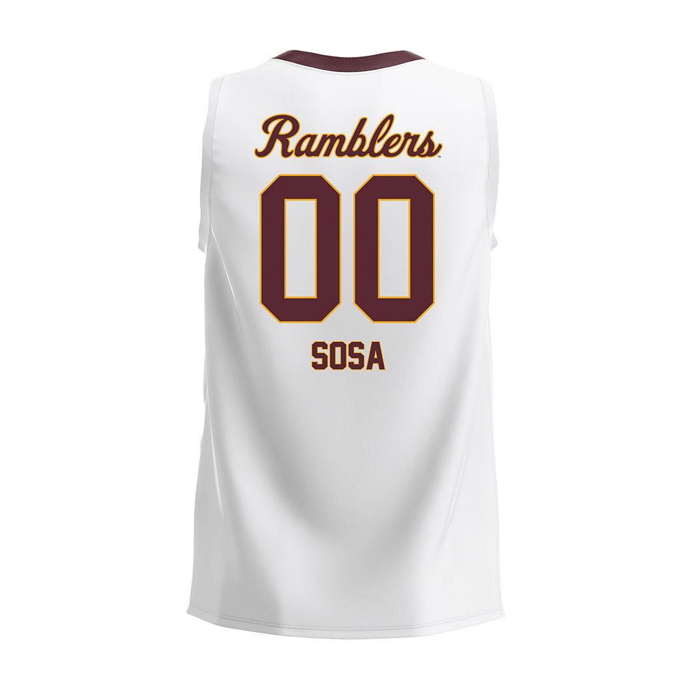 Loyola - NCAA Men's Volleyball : Aleksandar Sosa - 2025 White Volleyball Jersey-1