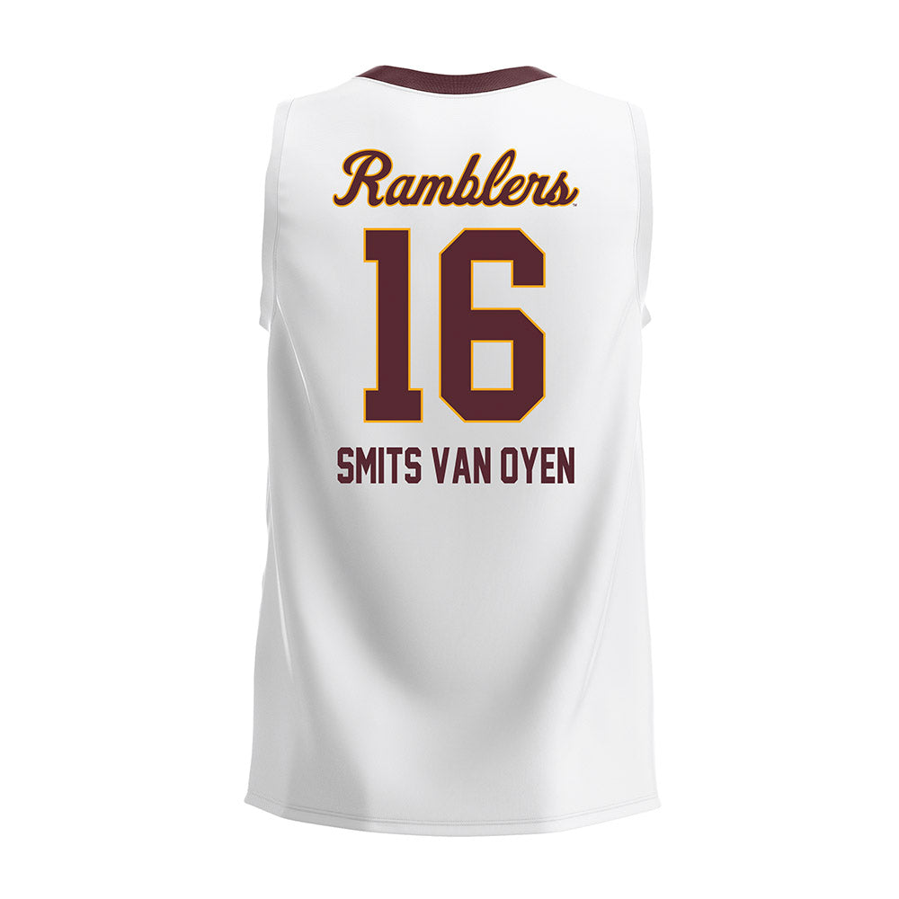 Loyola - NCAA Men's Volleyball : Alexander Smits Van Oyen - 2025 White Volleyball Jersey-1