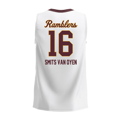 Loyola - NCAA Men's Volleyball : Alexander Smits Van Oyen - 2025 White Volleyball Jersey-1