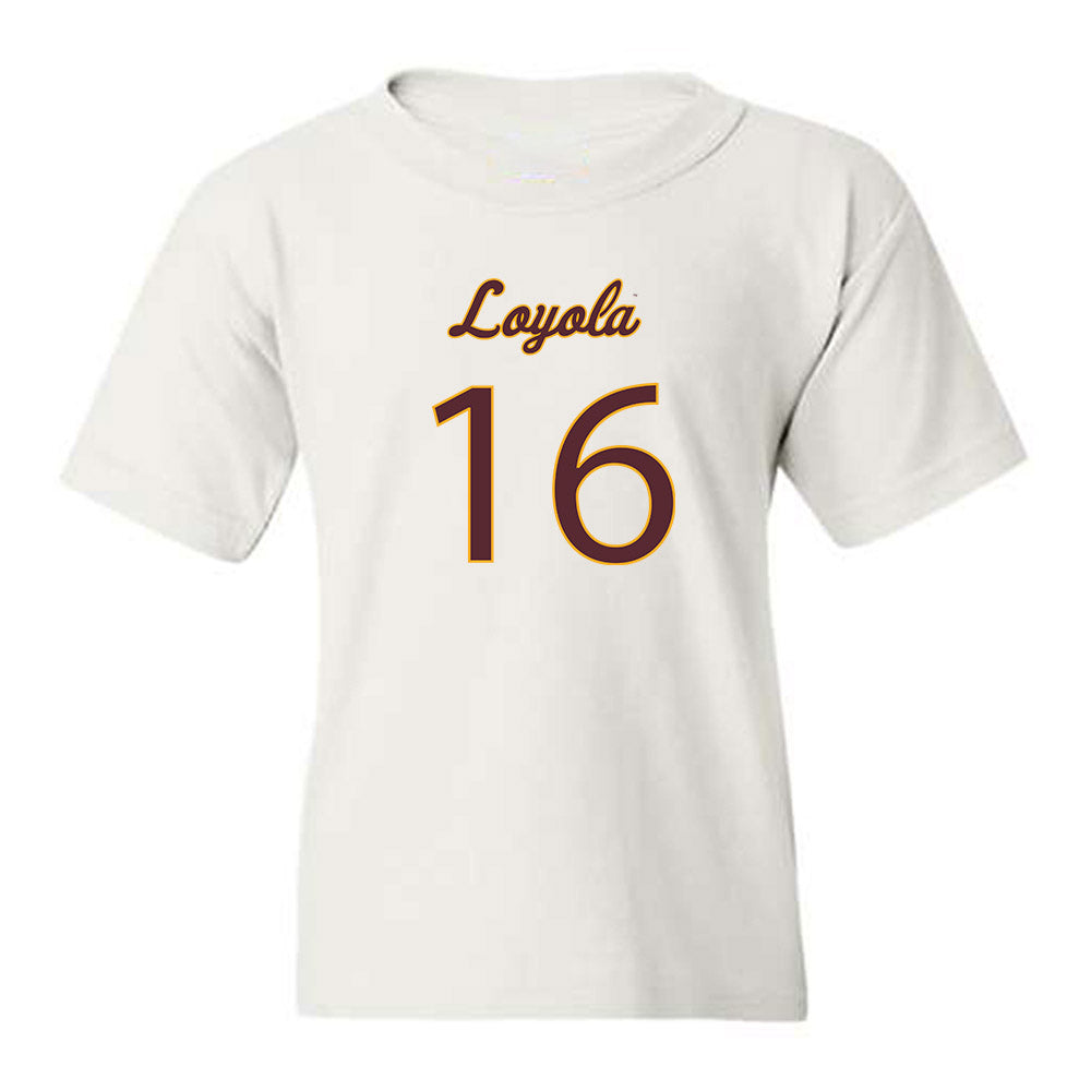 Loyola - NCAA Men's Volleyball : Alexander Smits Van Oyen - Replica Shersey Youth T-Shirt-0