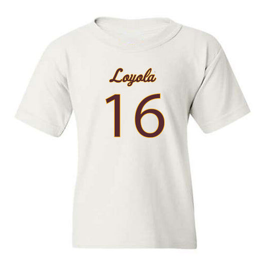 Loyola - NCAA Men's Volleyball : Alexander Smits Van Oyen - Replica Shersey Youth T-Shirt-0