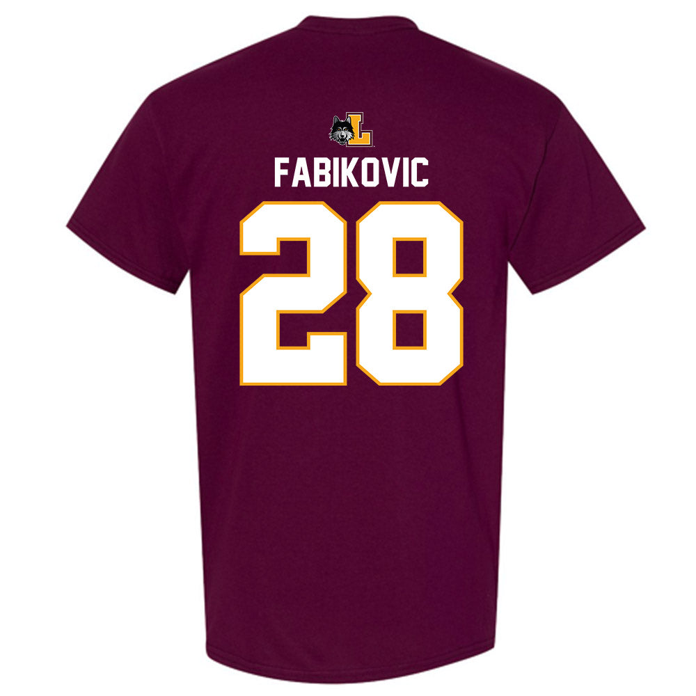 Loyola - NCAA Men's Volleyball : Daniel Fabikovic - Replica Shersey T-Shirt-1