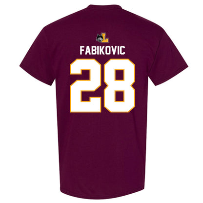 Loyola - NCAA Men's Volleyball : Daniel Fabikovic - Replica Shersey T-Shirt-1