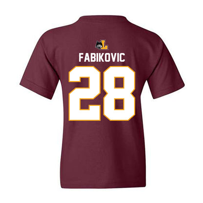 Loyola - NCAA Men's Volleyball : Daniel Fabikovic - Replica Shersey Youth T-Shirt-1