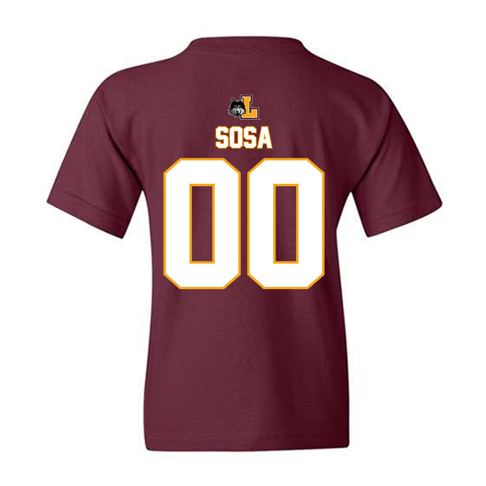 Loyola - NCAA Men's Volleyball : Aleksandar Sosa - Replica Shersey Youth T-Shirt-1