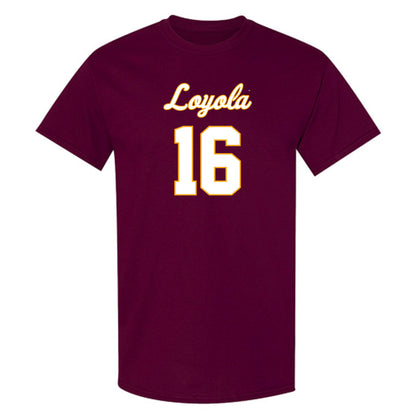 Loyola - NCAA Men's Volleyball : Alexander Smits Van Oyen - Replica Shersey T-Shirt-0