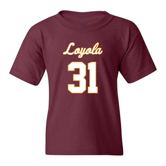 Loyola - NCAA Men's Volleyball : Gavin O'Brien - Replica Shersey Youth T-Shirt-0