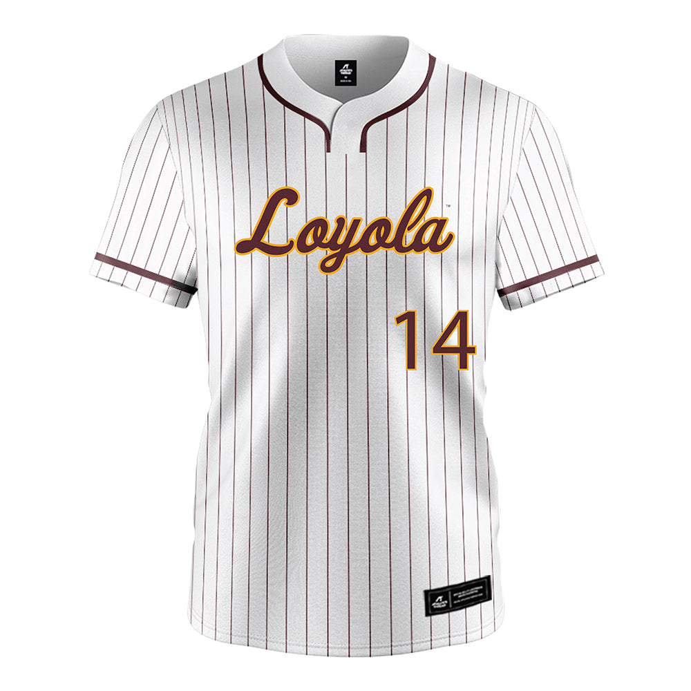 Loyola - NCAA Softball : Evelyn Miller - 2025 White Jersey-0