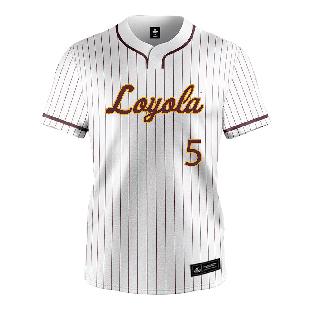 Loyola - NCAA Softball : Alexis Hansen - 2025 White Jersey-0