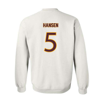 Loyola - NCAA Softball : Alexis Hansen - Replica Shersey Crewneck Sweatshirt-1