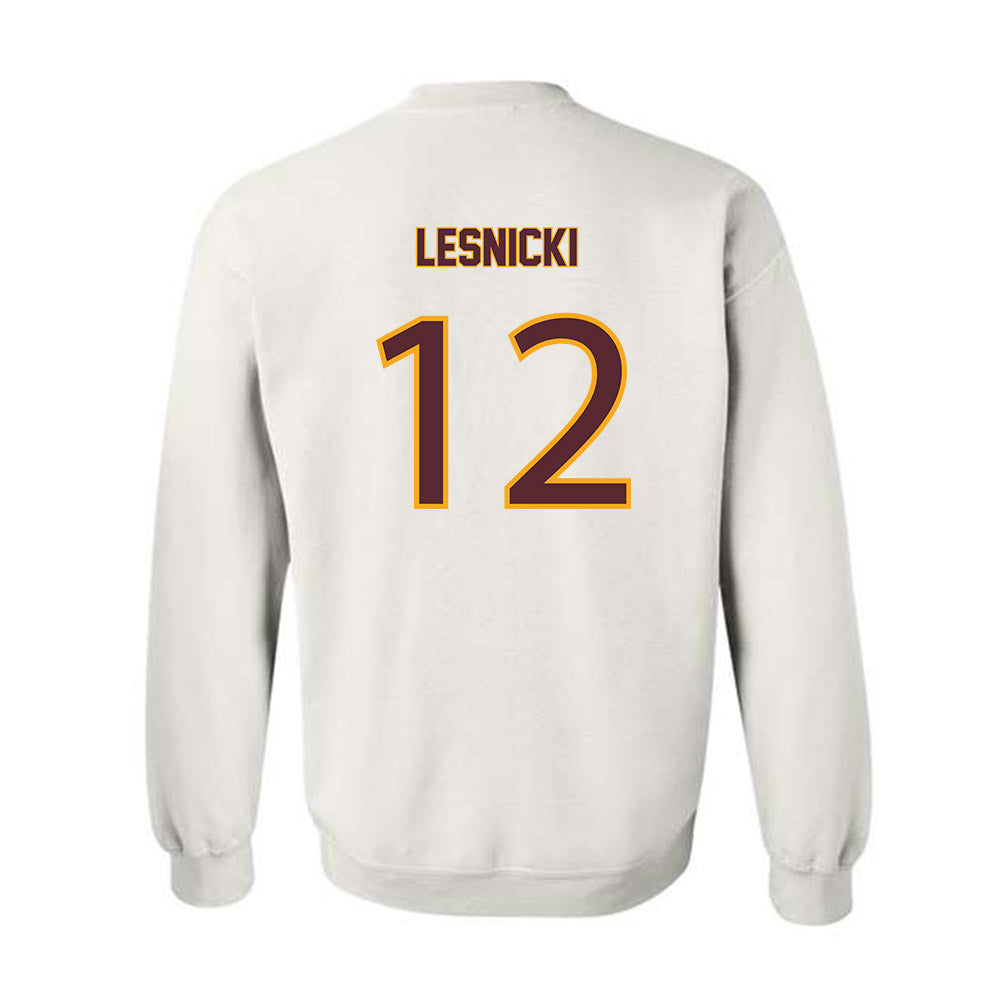 Loyola - NCAA Softball : Nat Lesnicki - Replica Shersey Crewneck Sweatshirt-1