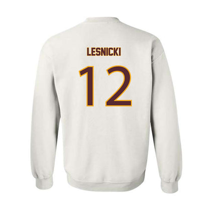 Loyola - NCAA Softball : Nat Lesnicki - Replica Shersey Crewneck Sweatshirt-1