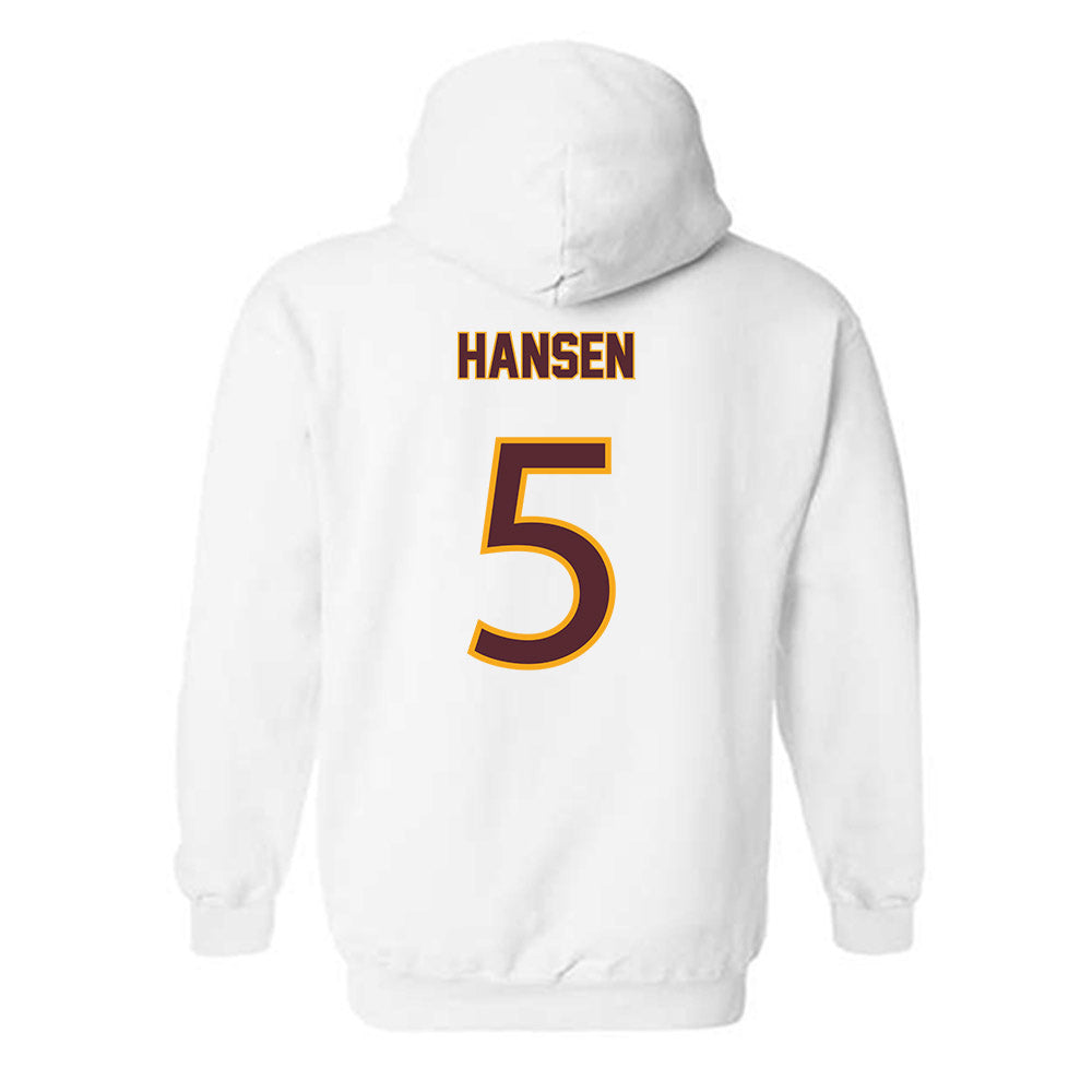 Loyola - NCAA Softball : Alexis Hansen - Replica Shersey Hooded Sweatshirt-1