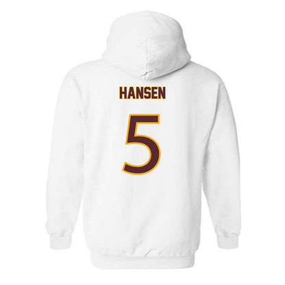 Loyola - NCAA Softball : Alexis Hansen - Replica Shersey Hooded Sweatshirt-1