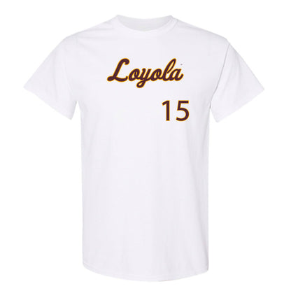 Loyola - NCAA Softball : Katie Mitchell - Replica Shersey T-Shirt-0