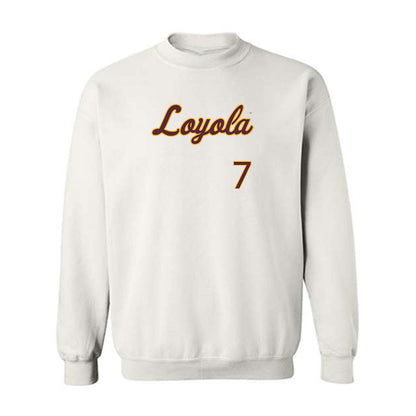 Loyola - NCAA Softball : Mackenzie Patterson - Replica Shersey Crewneck Sweatshirt-0