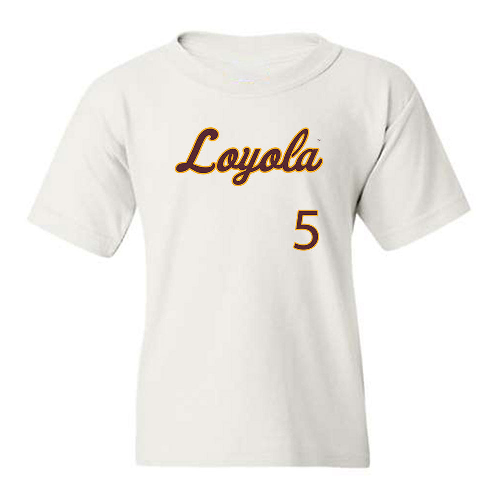 Loyola - NCAA Softball : Alexis Hansen - Replica Shersey Youth T-Shirt-0
