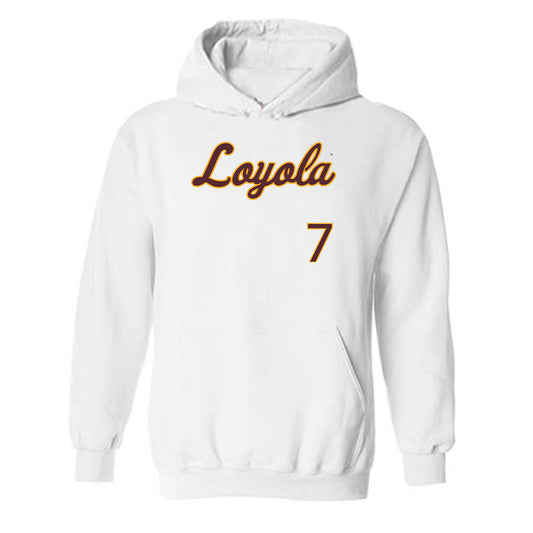 Loyola - NCAA Softball : Mackenzie Patterson - Replica Shersey Hooded Sweatshirt-0