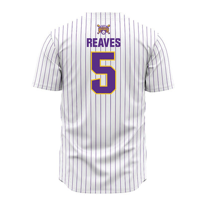 LSU - NCAA Baseball : Tanner Reaves - National Championship Jersey-1