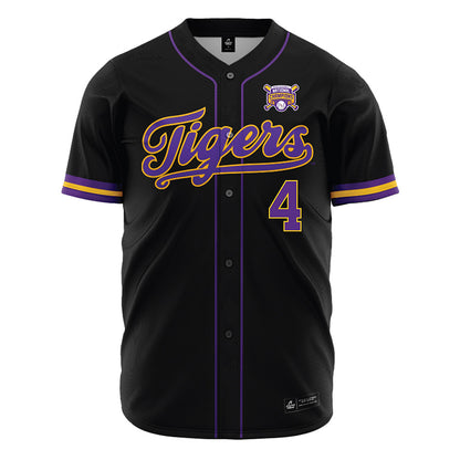 LSU - NCAA Baseball : Steven Milam - National Championship Jersey-0