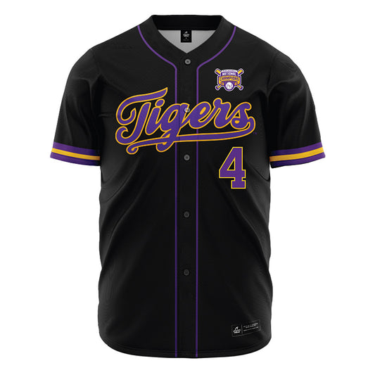 LSU - NCAA Baseball : Steven Milam - National Championship Jersey-0