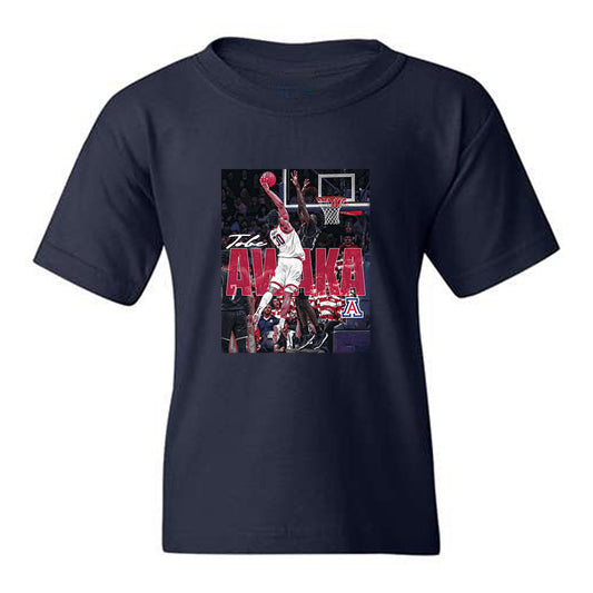 Arizona - NCAA Men's Basketball : Tobe Awaka - Graphic Tee Youth T-Shirt-0