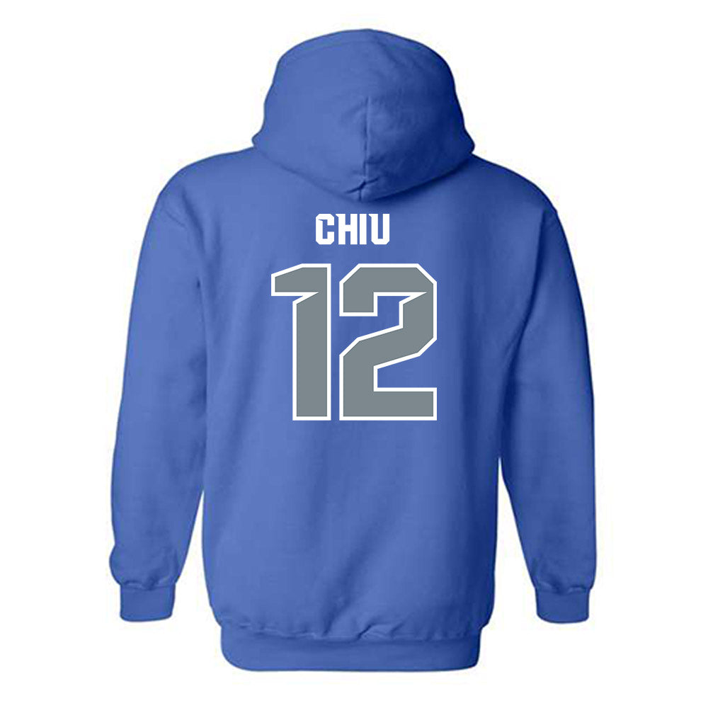 Southern Nevada - NCAA Men's Basketball : Joshua Chiu - Classic Shersey Hooded Sweatshirt-1