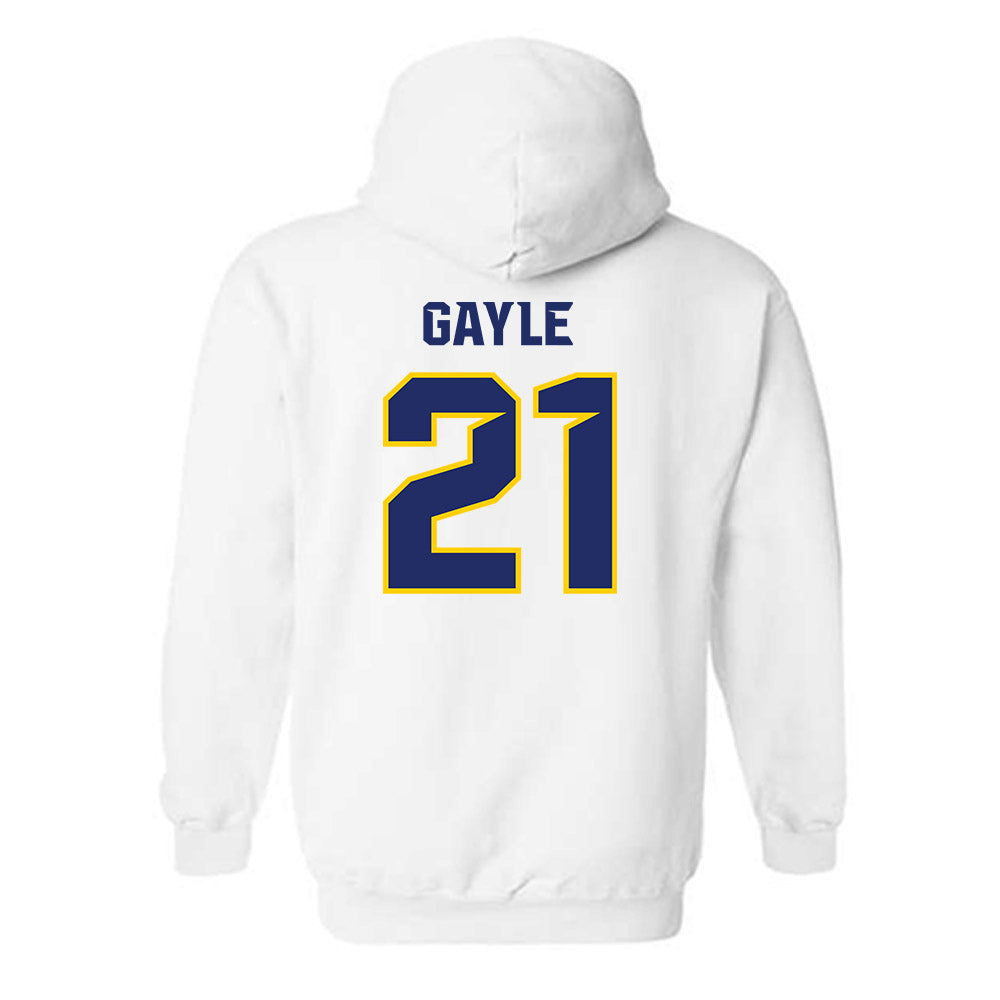 Southern Nevada - NCAA Men's Basketball : Zion Gayle - Classic Shersey Hooded Sweatshirt-1
