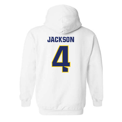 Southern Nevada - NCAA Women's Basketball : Alanna Jackson - Classic Shersey Hooded Sweatshirt-1